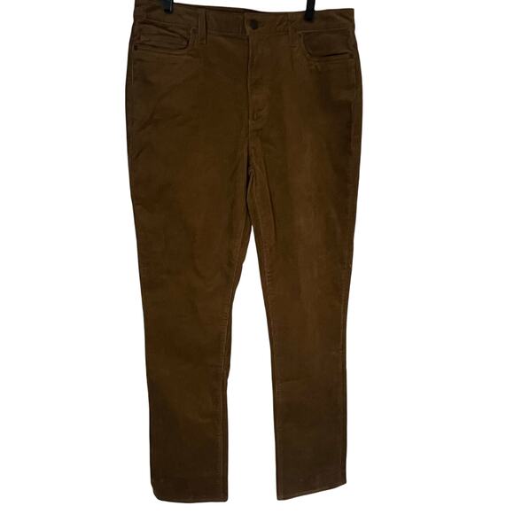 Lands End Caramel Brown Corduroy Straight Leg Pants- Great Fall Color- Womens 12 - Picture 3 of 7